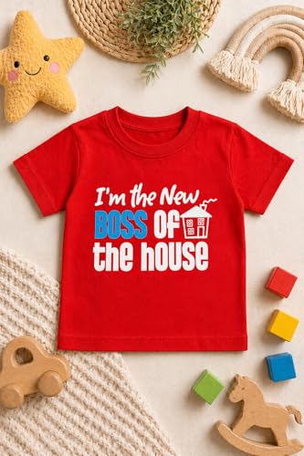 Image of BODYCARE Kids Inafant Placement Print Boys Round Neck Half Sleeves Cotton T-Shirt | Skin Friendly Regular Fit | Soft Breathable Fabric Comfortable & Durability | Pack of 1 | Mustard | Age 6-12 Months