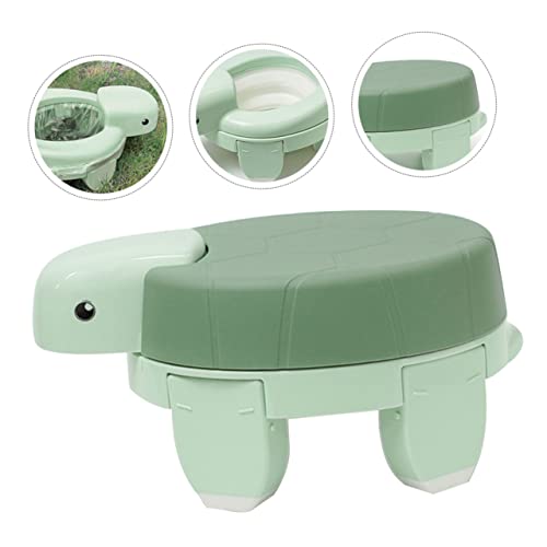 Pot pliable pour tout-petits vert clair Mipcase en plastique sûr