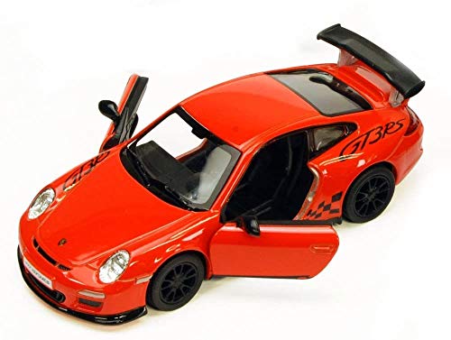 KiNSMART Porsche 911 GT3 RS 1:36 Scale Die Cast Model Toy Sports Car - Orange