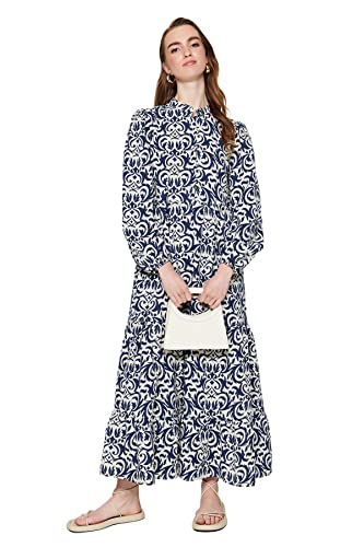 Robe bleu marine ligne A Trendyol pour femme élégante et moderne
