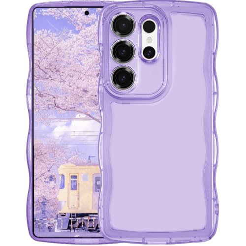 AVETUL Galaxy S26 Ultra �p �P�[�X �M�����N�V�[S26�E���g�� �N���A �E�F�[�u �P�[�X �؍� ���˂��� ������� ���΂݂Ȃ� ���킢�� �\�t�gTPU ����~�� ���^ �y�� �X�g���b�v�z�[���t�� �M�����N�V�[ S26 �E���g�� Ul