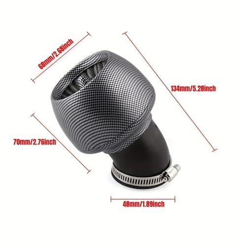 Filtre à carburant moto cyclomoteur 28mm 35mm 42mm 48mm avec filtre à air