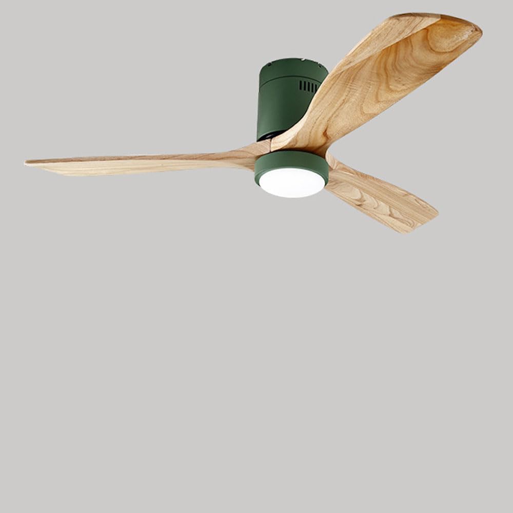 Ceiling Fans With Lights Flush Mount Ceiling Fans With Lights Remote Control With 3 Reversible Blades LED Lights 6 Speed Quiet Ceiling Fan For Bedroom Farmhouse Patios Living Room Ceiling Fans Lights