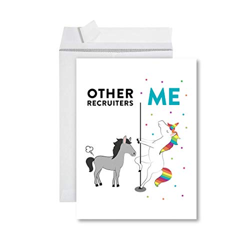 Andaz Press Funny Quirky All Occasion Jumbo Card, 8.5 x