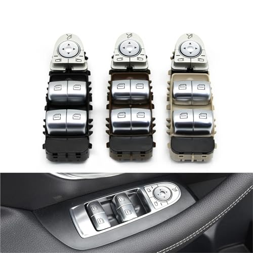 Interrupteur de fenêtre électrique pour Benz W238 noir - 3