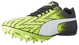 PUMA Herren Evospeed Sprint 7 Laufschuhe, Safety Yellow-Black-White, 41