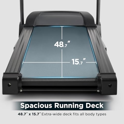 Image of JLL Folding Treadmill & Walking Pad, Under Desk Running Machine for Home Office, Smart App, Auto /Manual Incline, Shock Absorption, Compact Space-Saving Design