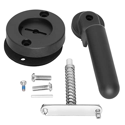 TFixol Maniglia di sterzo universale per kayak timone maniglia di controllo dello sterzo accessori per kayak per pesca nero