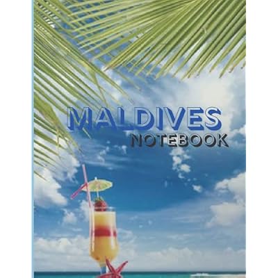 MALDIVES NOTEBOOK: Maldives Notebook | college book | diary | journal | booklet | memo | composition book | 120 sheets