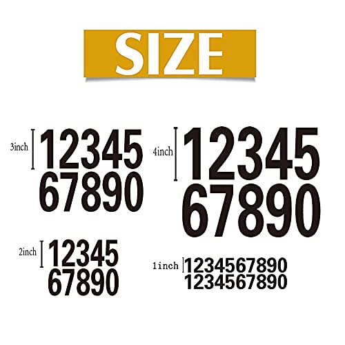 TEBX - Adesivi adesivi per cassetta postale, con