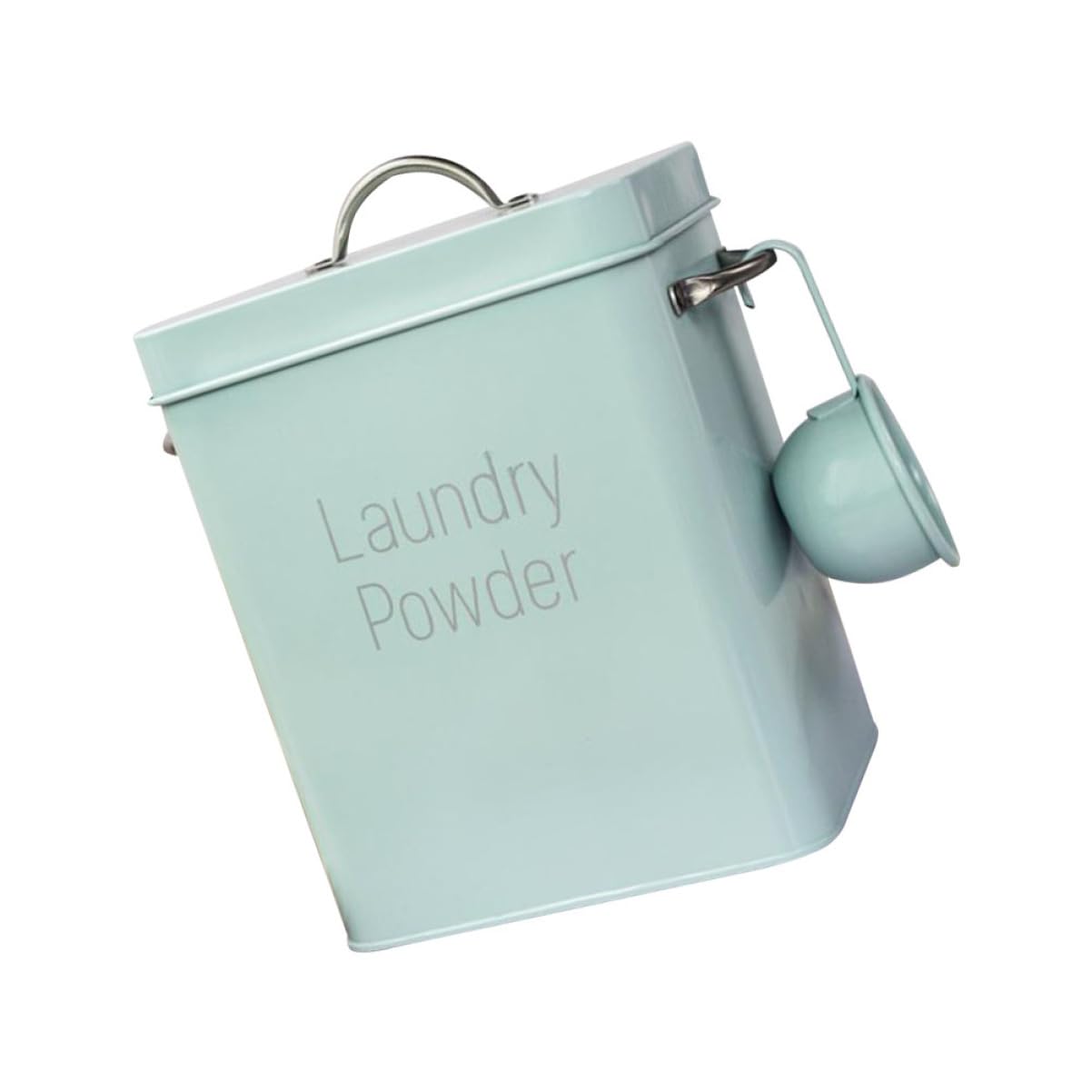 Garneck Multi-functional Iron Dog Food Storage Container - Cute Sealed Pet Food Bucket with Design 35L Dry Food Holder for Home Kitchen and Laundry Room Organization