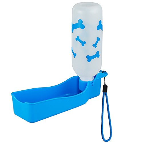 Anpetbest Travel Water Bottle, Water Dispenser Portable Mug for Dogs 11oz/325ML ( Blue )