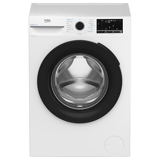 Beko EnergySpin™ BM3WT4104IW 10kg Washing Machine with 1400 rpm - White - A Rated