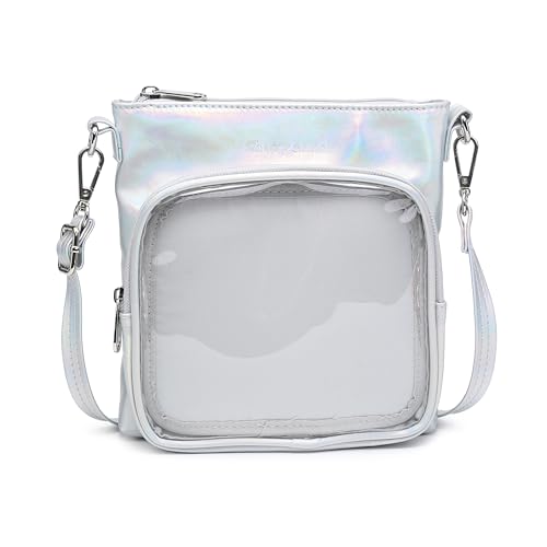 Image of Mini Ita Crossbody Purse, Pin Display Small Shoulder Bag For Anime