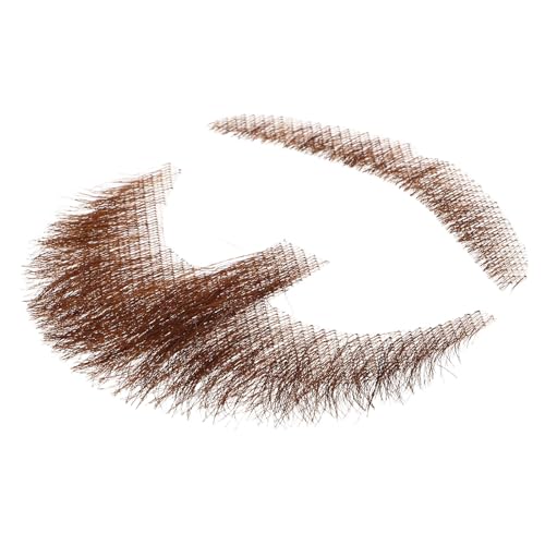 Moustache postiche et barbe fausse homme aspect naturel Alipis pour déguisement réaliste