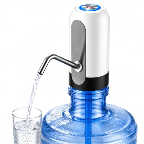 Image of Automatic Wireless Water Can Dispenser Pump for 20 Litre Bottle Can - Low Noise, High Efficiency Drinking Water Pump
