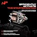 A-Premium Starter Solenoid Compatible with Toyota Models - Corolla 2003-2008 1.8L, Yaris 2010-2018 1.5L - 12V