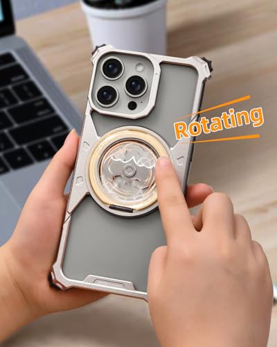 Coque haut de gamme iPhone 16 Pro Max protection militaire sans cadre - 2