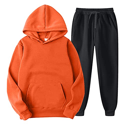 Pull à capuche et pantalon homme avec deux poches fonctionnelles