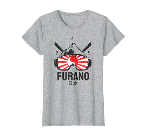 Furano Japan Ski Resort Retro Skiing T-Shirt