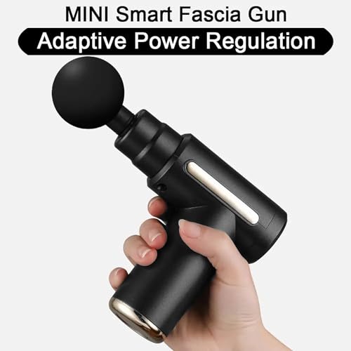 IndoTeam Massage Gun Deep Tissue – Portable Massager Gun with 5 Speeds – Muscle Massage Gun Hand Held Massager for Shoulder Body Back Relaxation – Muscle Percussion Massaging Handheld Muscle-Gun