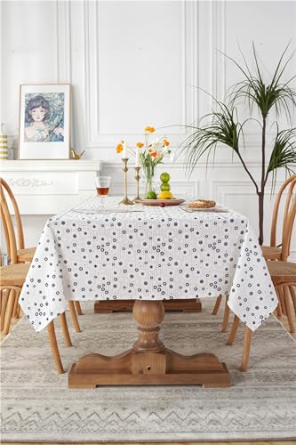 Protection de table pour salle à manger nappe coton Daesar - 5
