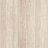 70cm×3m, Wood Effect Vinyl Self Adhesive, White Vinyl Wrap for Furniture Stickers, Wood Effect Sticky Back Plastic Roll, Heat Resistant Thick Contact Paper Self Adhesive Wallpaper Roll Peel and Stick