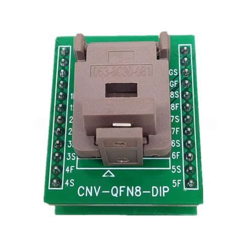 Fixture de programación QFN8 a DIP8 para evitar soldaduras en test de envejecimiento DFN8X8 3
