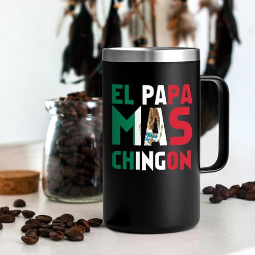 Taza de café de acero inoxidable para papá 20oz miniatura 3
