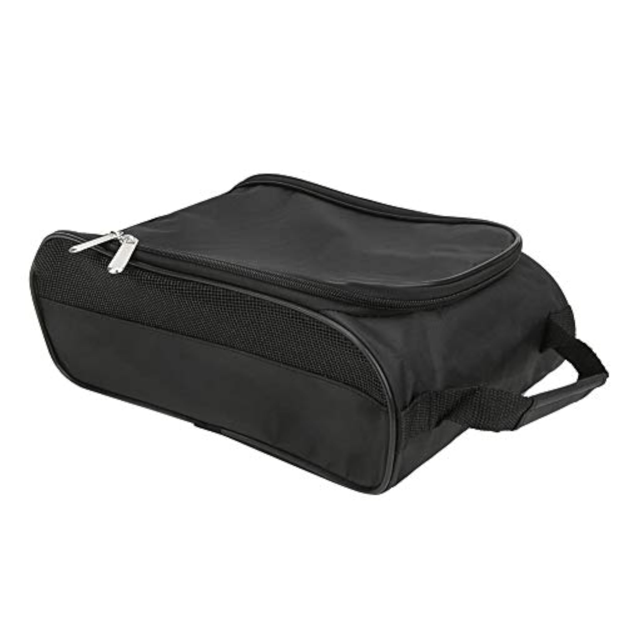 Golf Shoe Bag, Breathable Zippered Shoe Carrier