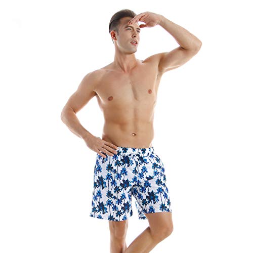 Family Swimsuits Matching Set Summer Beach Palm Bathing Suits4