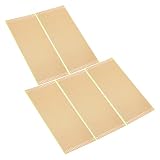 PATIKIL 5 Stück 4" x 8.7" PCB Platine Leiterplatte Steckplatine Gelb