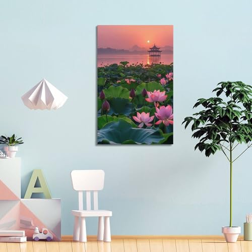 Poster zen moderne et impression sur toile 50x75 cm : le tableau idéal pour chambre - 4