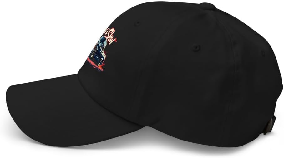 Low & Slow OBS Chevy Truck Dad Hat – Slammed Pickup Graphic Cap for Lowrider Truck Enthusiasts