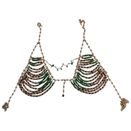 Sujetador de cristal de alta pureza y joyería corporal exclusiva para top de fiesta 3