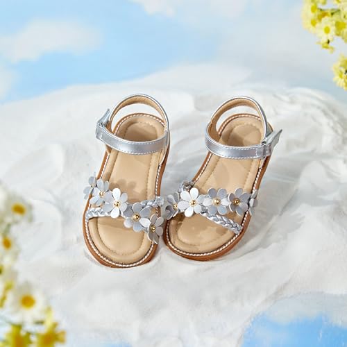 Image of Kiderence Toddler Girls Sandals Little Girls Kids Shoes Girls Sandals Toddler