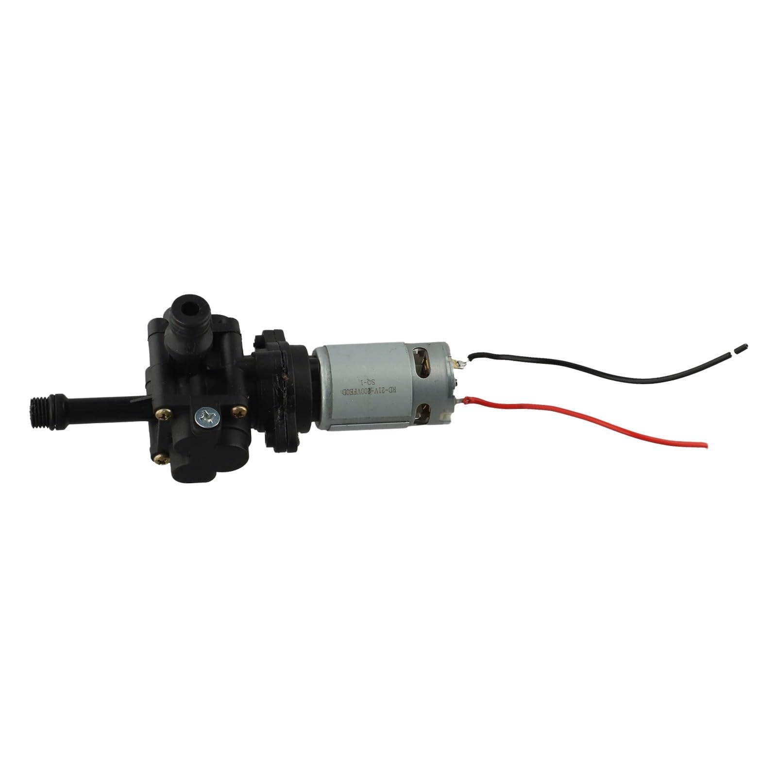 21 V Kolbenmotor, Metall-Hochdruckreiniger, Montage für Autowäsche, Gartenbewässerung, kompaktes silbernes Ersatzteil, 37,5 mm