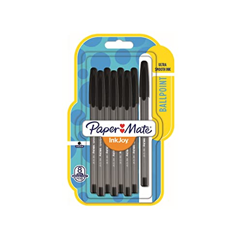 PAPER MATE PM INKJOY 100ST BL8 M.BLACK PE