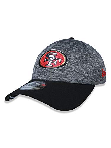 NFL San Francisco 49ers 2016 Draft 39Thirty Stretch Fit Cap, Heather Gray/Black, Medium/Large