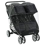 Baby Jogger Wetterschutz Regenschutz | für City Mini GT2 Double Geschwisterwagen | hält Regen, Schnee und Wind ab