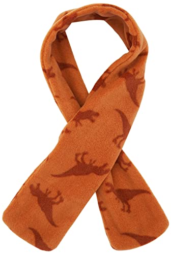 Playshoes Unisex Kinder Fleece-Steckschal Winter-Schal, Dinos, one size