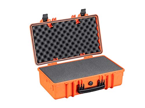 Image of Monoprice Weatherproof Hard Case - 22 x 14 x 8 Inches, With Customizable Foam, Shockproof, IP67, Ultraviolet And Impact Resistant Material, Orange - Pure Outdoor Collection