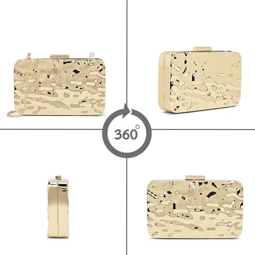 Image of Lavie Luxe Women's Metalia Clutch | Ladies purse |Gift For Women