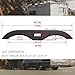 ECOTRIC RV Fender Skirt Replacement Tandem Trailer for RVs Campers and Trailers - Black