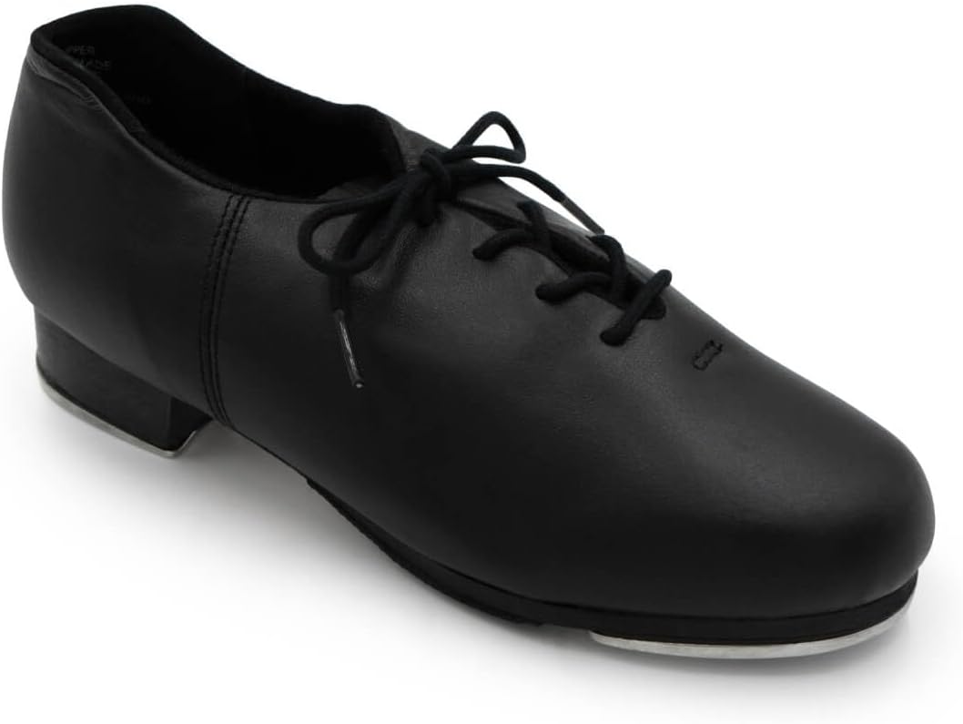 Cadence Tap Shoes, for Women with Durable Leather Soles & Tele Tone Toe & Heel Taps, Lightweight Tap Dance Shoes for Professional Dancers