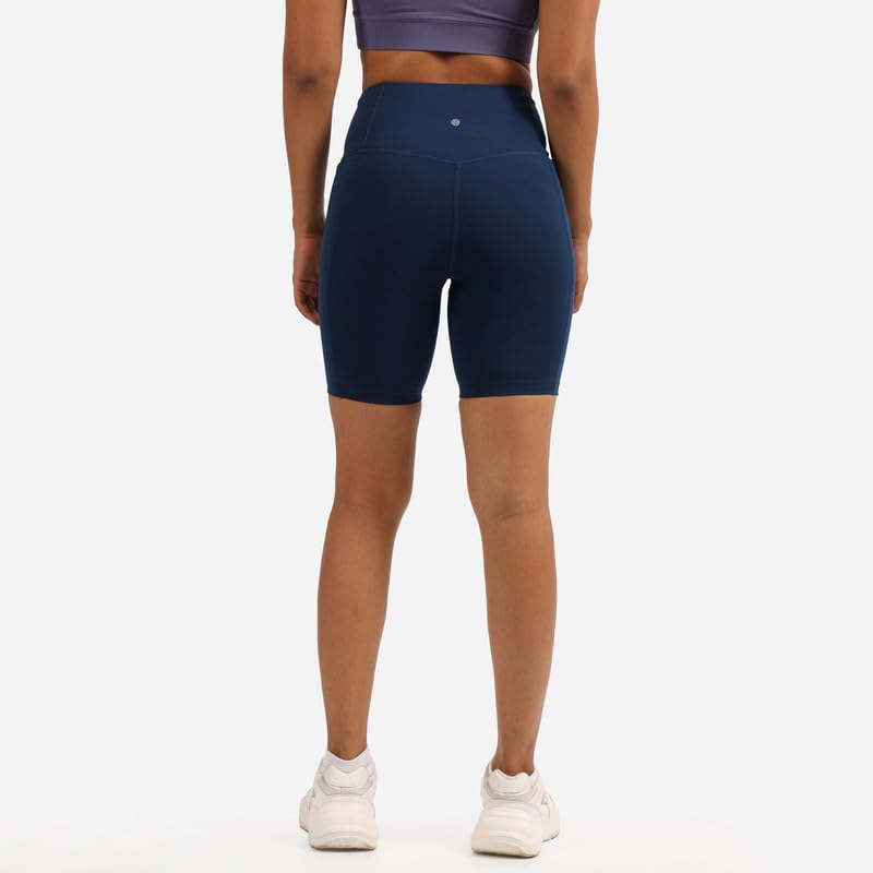 Image of Blissclub Ultimate Cycling Shorts Lite with 2 Pockets | Gym Shorts for Women Workout, Sports Shorts, Swim Shorts and Shapewear for Tummy