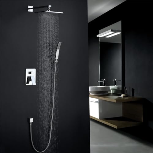 Kitchen faucet bouchette de douche haute pression 8 pouces chrome pour evier - 3