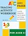 Tracing activity workbook - Lines, Shapes, Letters, Numbers, for Kids Ages 3-5, Preschool and Kindergarten worksheets