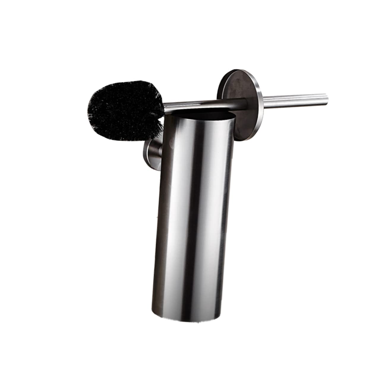 Brosse WC inox suspendue au design moderne et robuste pour salle de bain