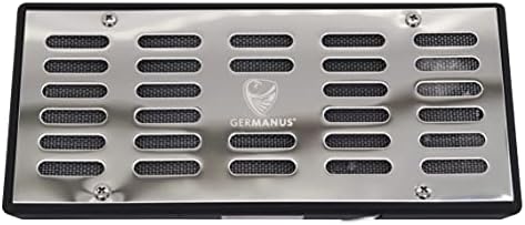 GERMANUS Humidificador de metal con casete de cr...